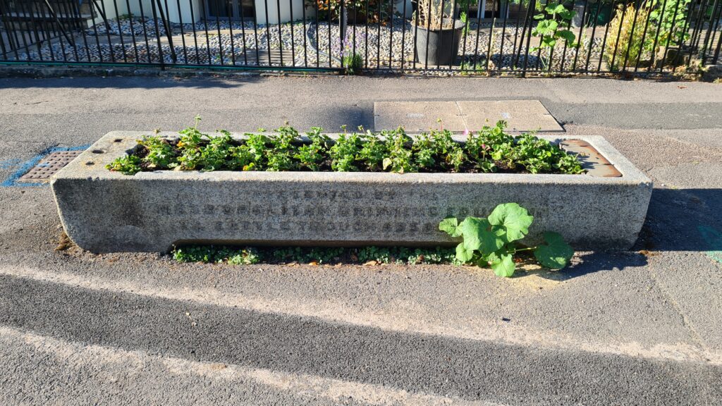 Horse trough