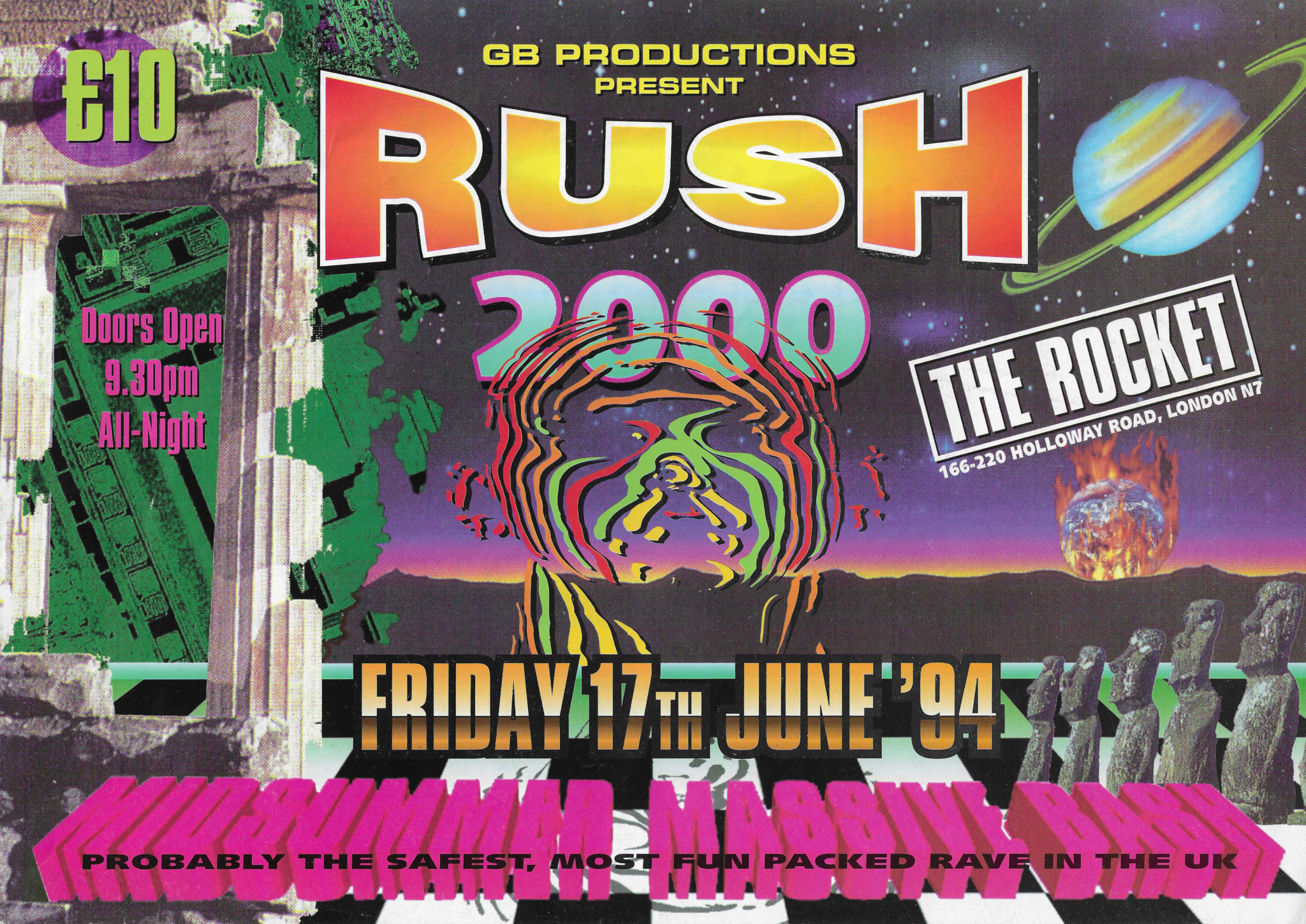 GB Productions present Rush 2000